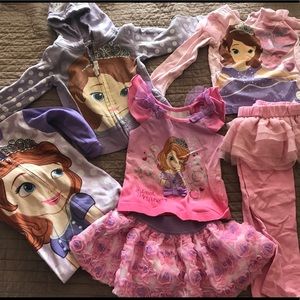 Disney Princess Sophia size 2T Lot